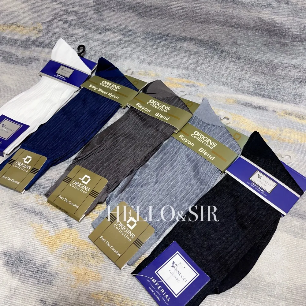 

Деловой стиль 2024, оригинальные мужские сексуальные костюмы джентльмена, деловые мужские длинные носки, тонкие дышащие полосатые нейлоновые мужские чулки