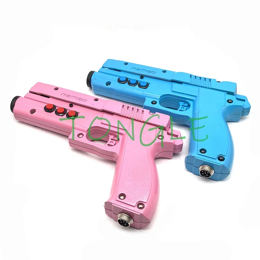 2Pcs Time Crisis 3 Stype Usb Arcade Game Light Gun Con 4 Led Sensor Elettromagnete Vibrazione Per Pc Simulator Shooting Gamepad