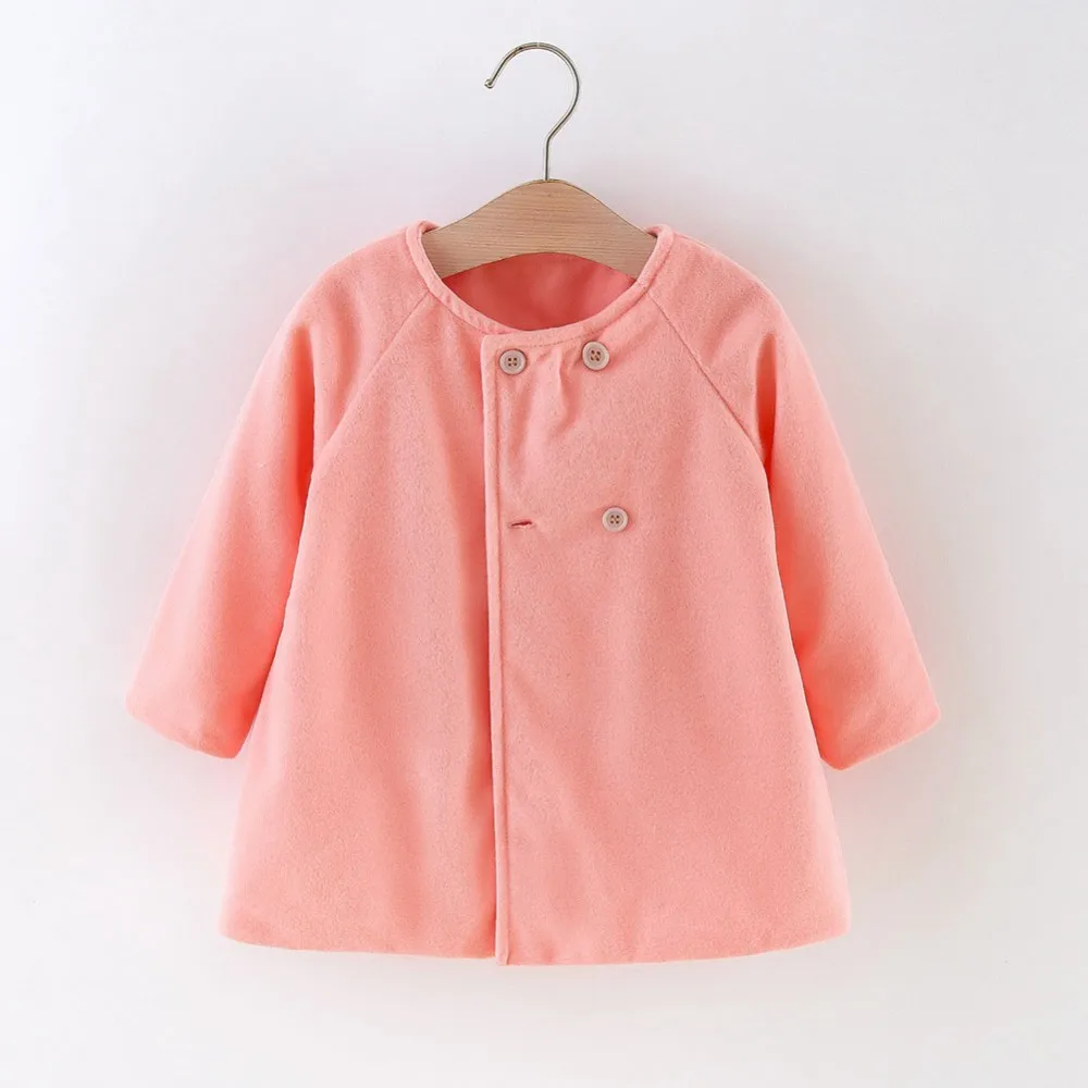 Cloak Button Baby Coats Jacket Clothes  Kid Baby Girl  Spring Fall Baby Girl Girl Cloak Coats Baby Outwear Clothes  For Kids