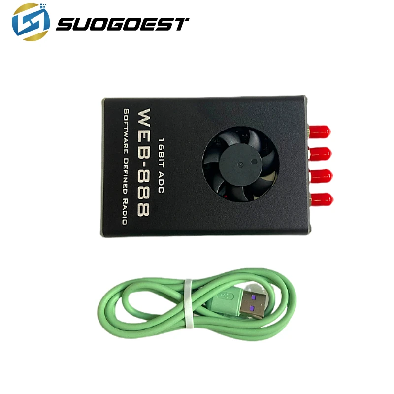 Web-888 Funkempfänger Mit 16-Bit ADC - 62MHz Bandbreite, GPS-Modul, 13 RX-Kanäle Für Amateurfunk