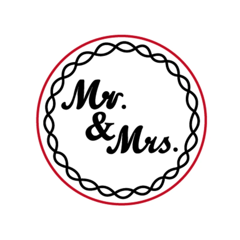 

1PC DIY Scrapbook Brass Wax Seal Stamp and Wood Handle Sets Word Mr & Mrs Golden 8.9x2.5cm Stamps: 25x14.5mm