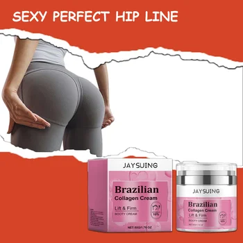 50g Peach Hip Buttock Firming Cream - Lifting Shaping Moisturizing Body Lotion | Women Butt Plump Care Massager Cream 1
