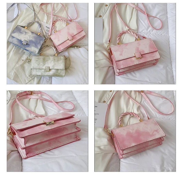 5pcs/set Handmade Handbag Pu Leather Handle Shoulder Bag Accessories For Women DIY Backpack Hand Stitching With Sewing Tools