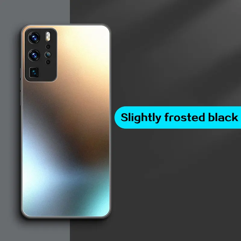 For Huawei P40Pro mobile phone case P30Pro new full pack lens ultra-thin frosted glass soft silicone protective shell cover bellroy case Cases & Covers