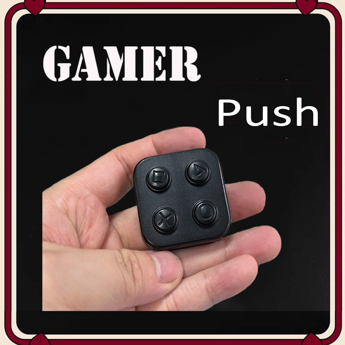 Fingertip Gyro Metal Material Adult EDC gamer slider Hand-Cranked Gyro Seiko Metal Child Student Boy Decompression Toy