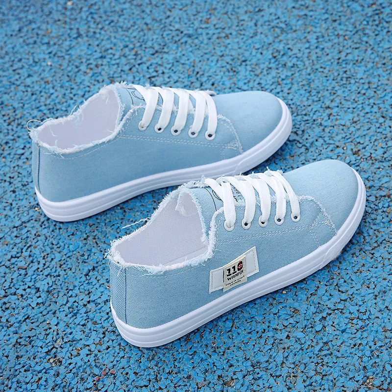 Women's Vulcanize Shoes 2026 New Casual Comfort Shoes Student White Sports Flat Fashion Light Women's Sneakers Zapatos Mujer - 2