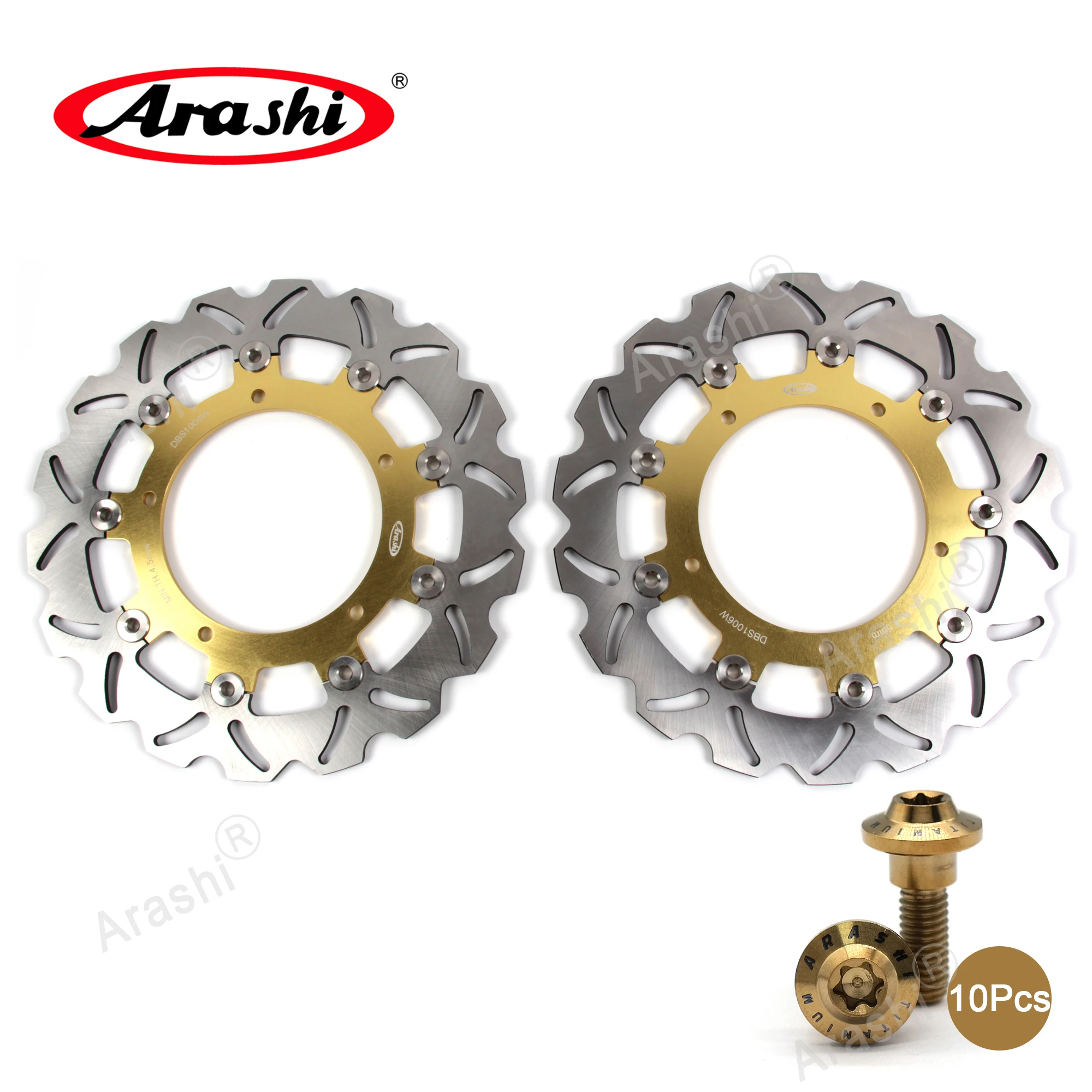

ARASHI для YAMAHA FZ6 600 2004 - 2008 2005 2006 2007 CNC передние тормозные роторы тормозной диск MT03 MT 03 MT-03 660 2006 - 2011 2007
