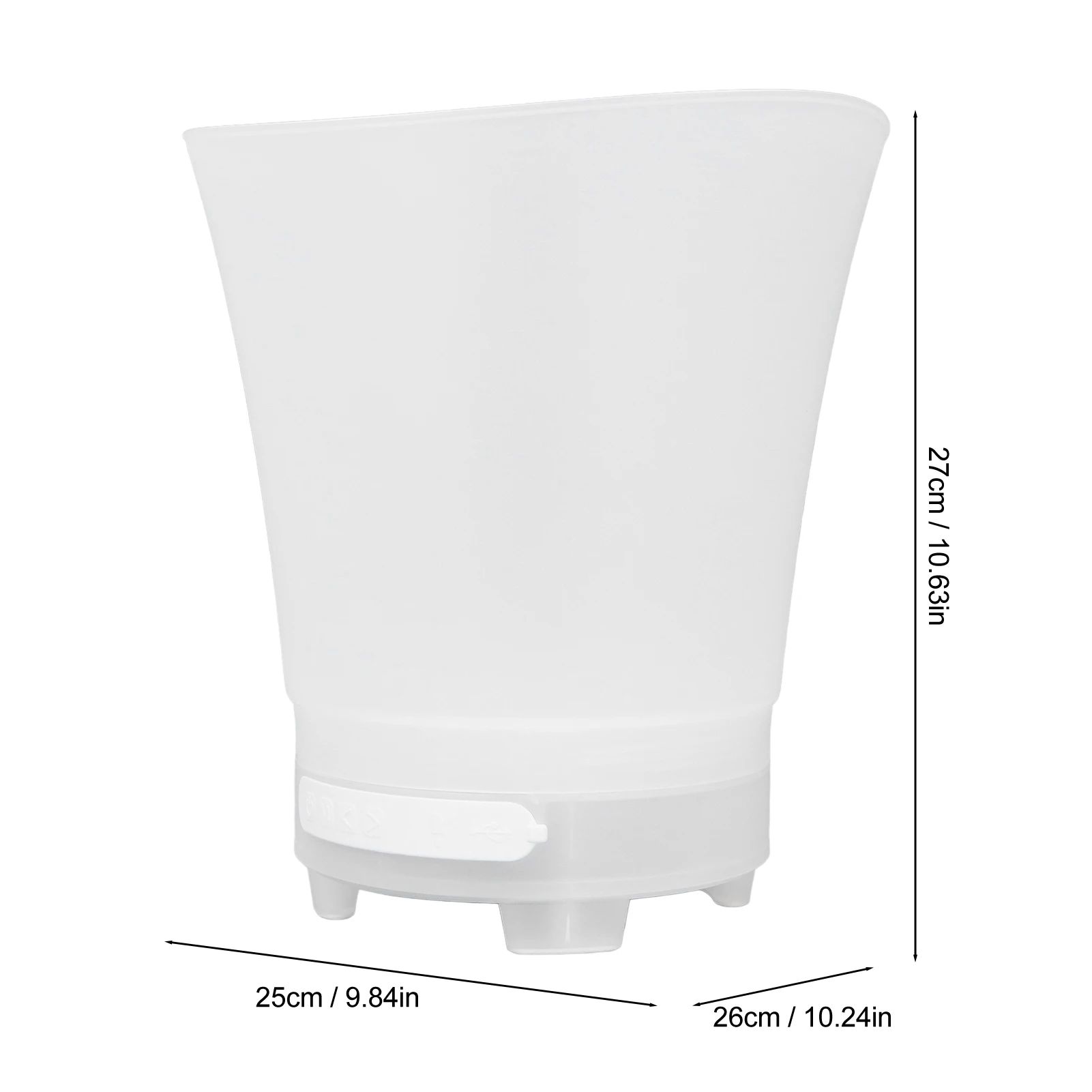 LED Ice Bucket 7L Large Capacity 4 Light Modes Colorful Wine Ice Beer Bucket with Bluetooth Speaker
