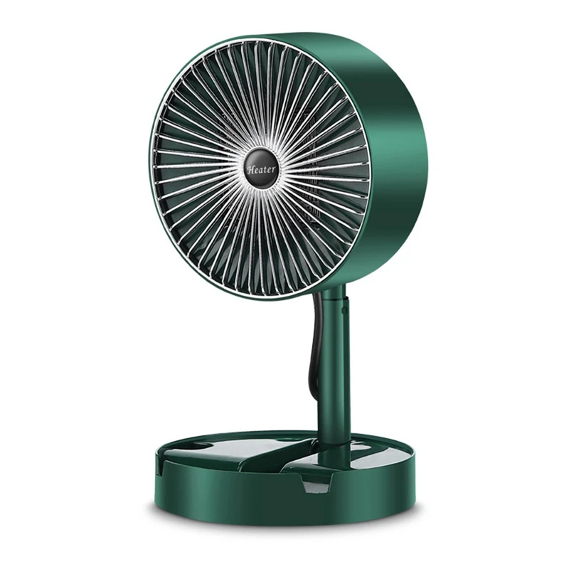 

Foldable Heaters Electric Fan Heater PTC Heating For Bedroom Office Space 2 Gears Heater US Plug