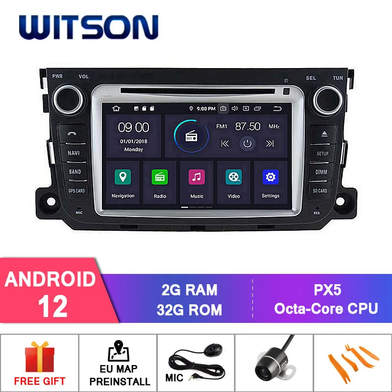 

Автомобильный DVD-плеер WITSON на Android 12, с GPS, для смартфона 2010, Carplay, мультимедийный плеер, стерео, автоаудио, GPS-навигация, DVD-видео
