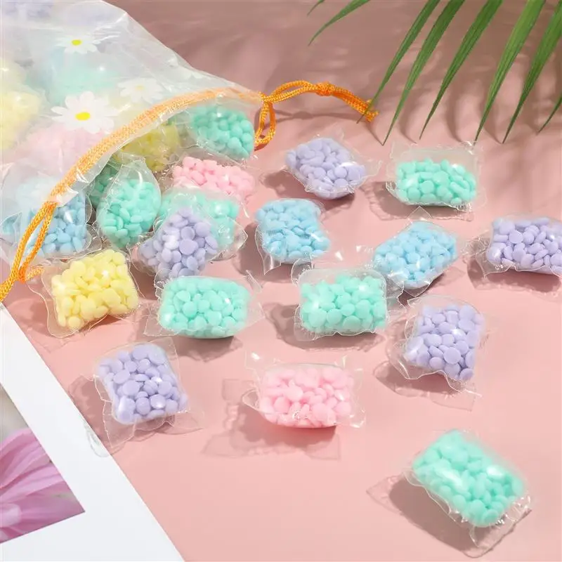 

50pcs Mix Color Laundry Fragrance Soft And Long Lasting Fragrance Pack Concentrated For Cleaner And Fresher Clothes