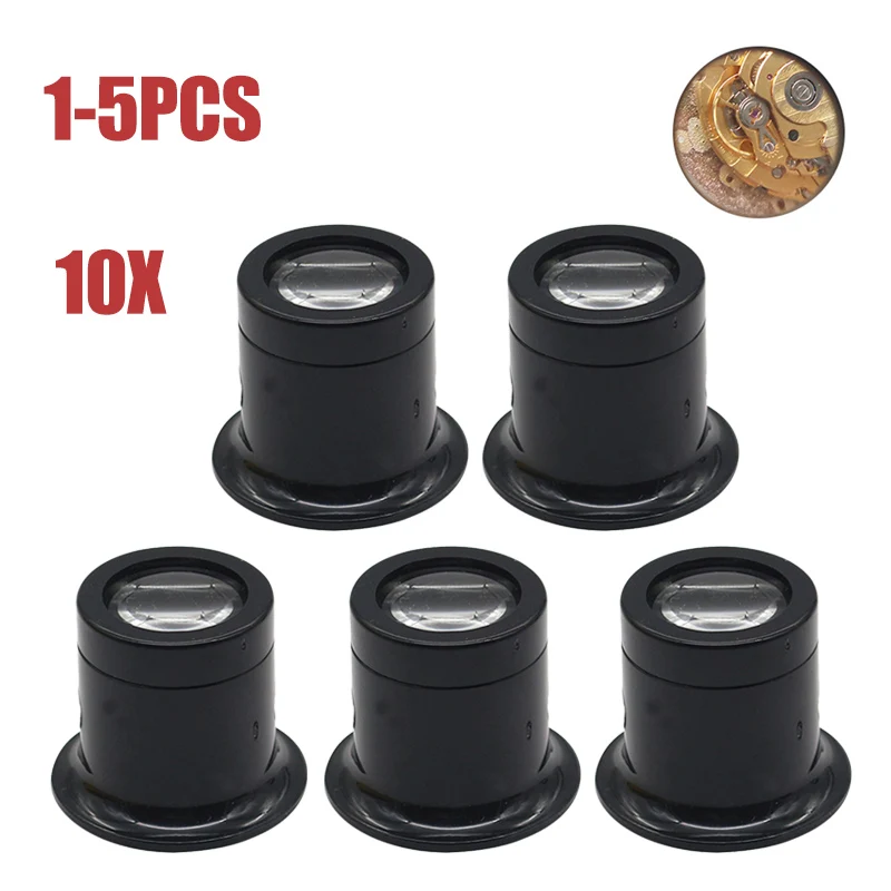 10XJewelerWatchMagnifierToolPortableMonocularMagnifyingGlass