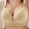 Stylish Plus Size Full Coverage Maternity Bra Underwire-Free Molding and Lifting Effects Perfect for Everyday Wear Nursing Bras 2