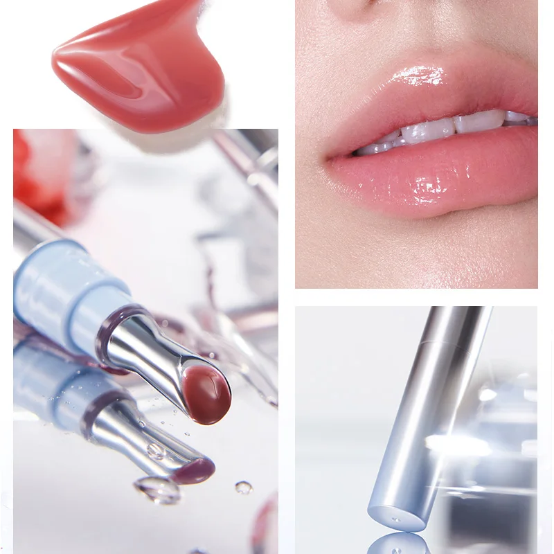 Judydoll Ice Diamond Lip Gloss Hydrating Mirror Shine Plumping Effect Non-Sticky Lightweight Nourishing Lip Oil Glossy lip gloss lip makeup lip oil lip plumper