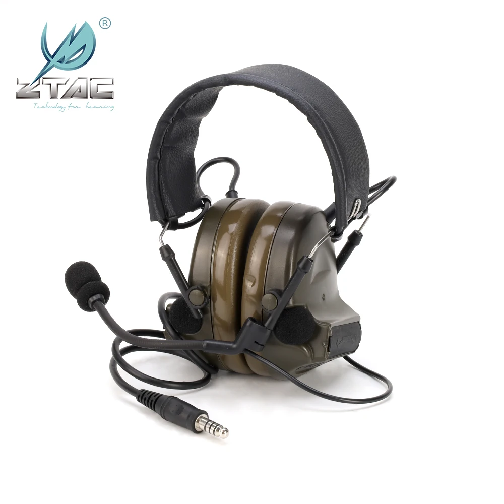 Z-tac Softair Tactical Headphones Military Comtac Ii No