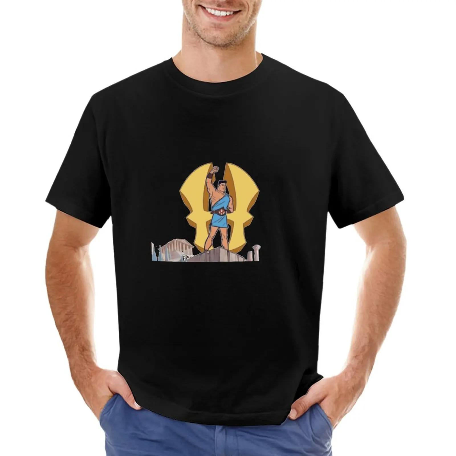 

The Mighty Hercules T-Shirt aesthetic clothes anime clothes mens graphic t-shirts hip hop