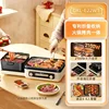 220V Foldable Multi Cooker with Grill and Hot Pot Function for Home Use by Xiaoxiong 1