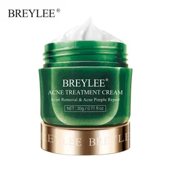 BREYLEE Acne Treatment Cream Removal Spots Anti Acne Face Cream Pimple Oil Control Shrink Pores Moisturizing Skin Care Serum