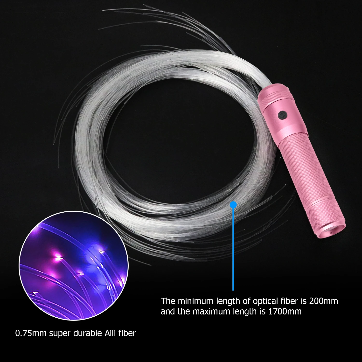 Рисунок 2 - Светодиодная оптоволоконная плетка