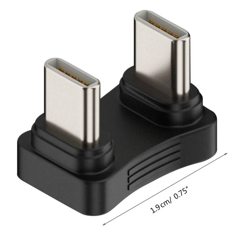 รูปสินค้า อะแดปเตอร์ USB-C 180° ชาร์จเร็ว 140W 20Gbps