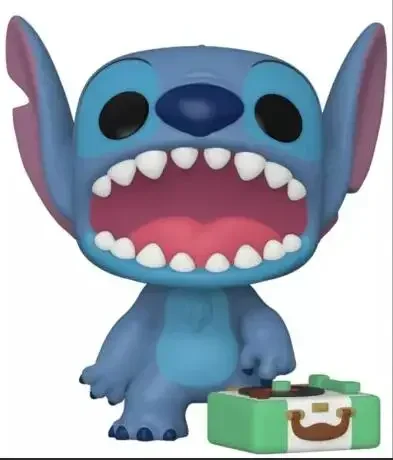 thumbnail image 1 of FUNKO POP Disney Stitch con tocadiscos 1048# Summer Stitch 636# Scrump 126# Elvis Stitch 127# Aloha Stitch 203# 159# Figuras, 1 of 5