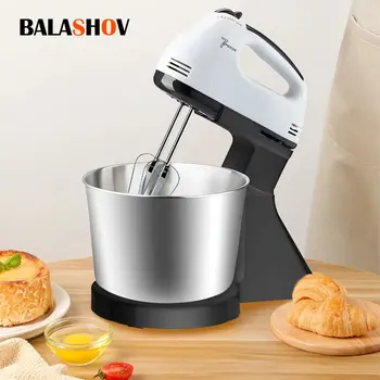 110 V/220 V Stand Robot da cucina Cucina Frullatore elettrico Frusta per uova da tavolo Torta alla crema Impastatrice Montalatte Robot da cucina 1