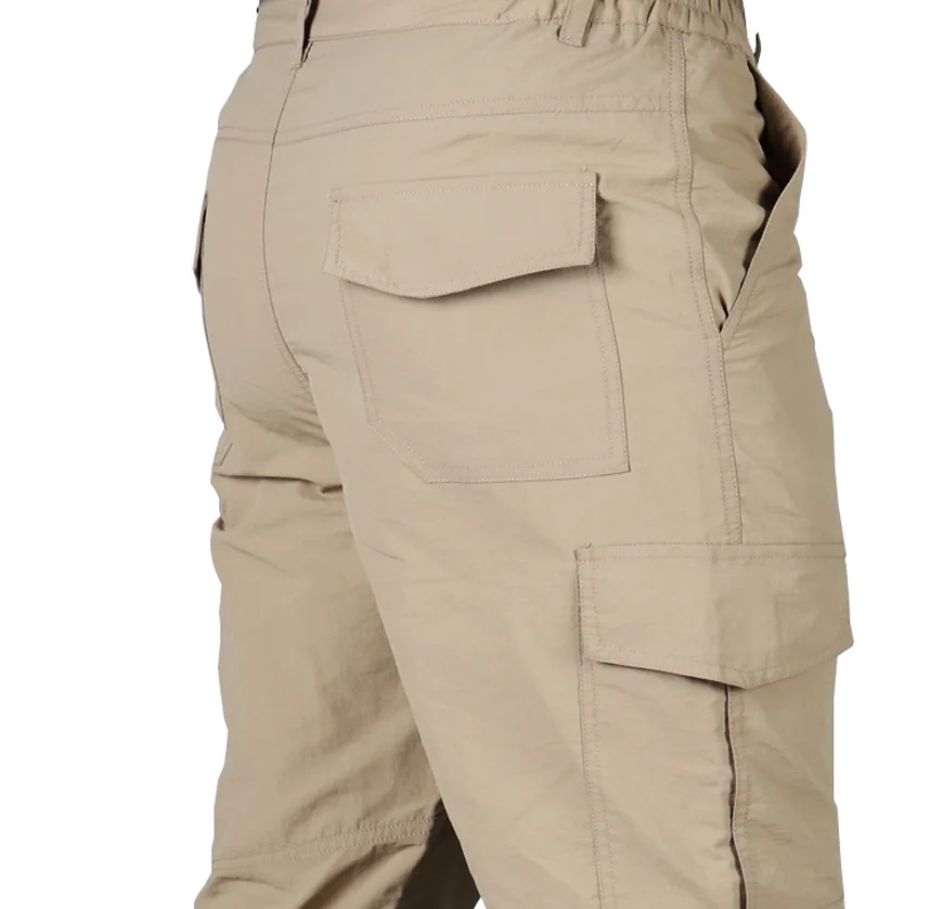 Outdoor Waterproof Tactical Cargo Pants Men Breathable Casual Army Military Long Trousers Male Quick Dry Cargo Pants