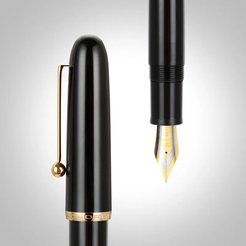 JINHAO Dadao Acrylic Transparent Fountain Pen - Elegant Writing Instrument for Office and School Supplies