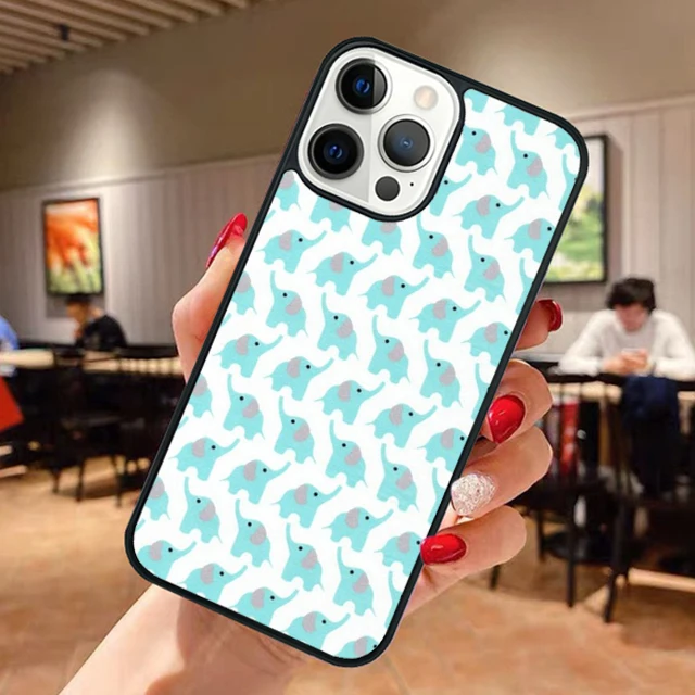 Animal Elephant Phone Case For iPhone 14 15 13 12 Mini XR XS Max Cover For Apple iPhone 11 Pro Max 6 8 7 Plus SE2020 Coque- S30c7ea0b16f04382ba6586c7513b42f3o