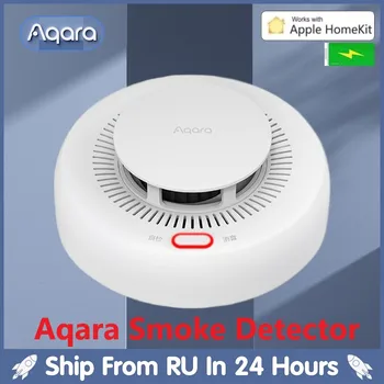 AQARA 연기 감지기, 지그비 3.0 연기 센서, 화재 경보 모니터, 스마트 홈 작업, 샤오미 미 홈 앱 홈킷