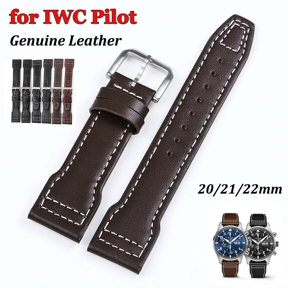 Dây đeo đồng Hồ Bằng Da Bò Lớp Hàng đầu Cho IWC PILOT 20mm 21mm 22mm Dây đeo đồng Hồ Bằng Da Thật Cổ điển Cho Le Petit Prince Portugieser Portofino Vòng Tay Nam Nữ I.1232550079 Dây đeo đồng Hồ Bằng Da Bò Lớp Hàng đầu Cho IWC PILOT 20mm 21mm 22mm Dây đeo đồng Hồ Bằng Da Thật Cổ điển Cho Le Petit Prince Portugieser Portofino Vòng Tay Nam Nữ I.1232550079