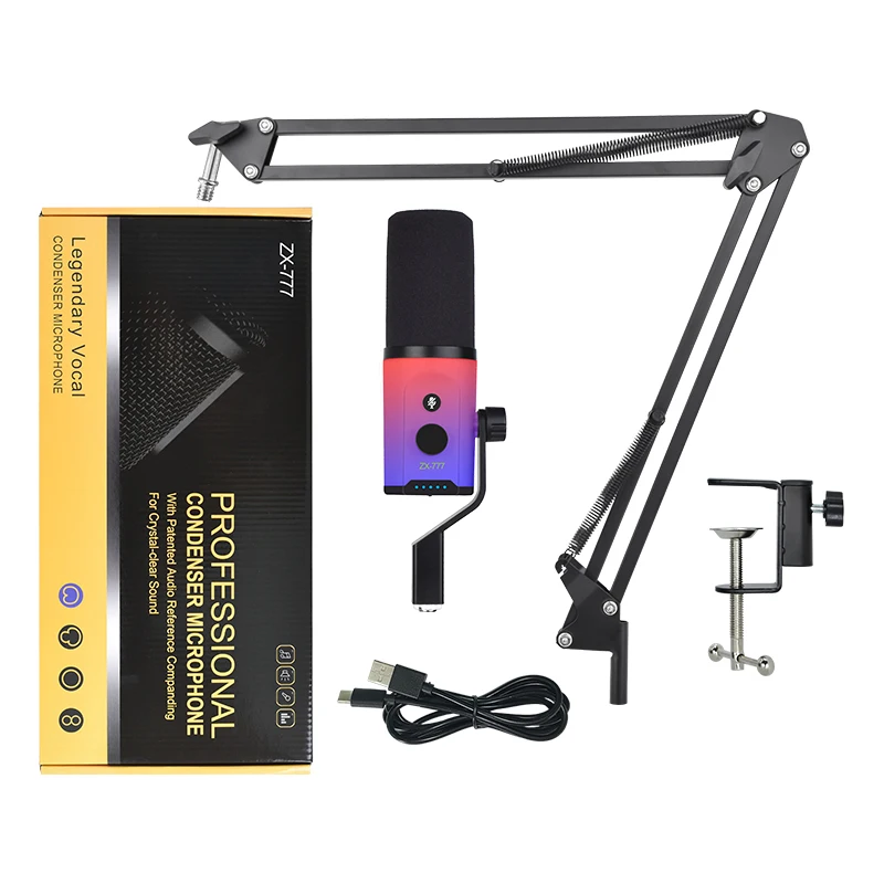 Adjustable Microphone ZX-777 PRO Noise Cancelling XLR Dynamic