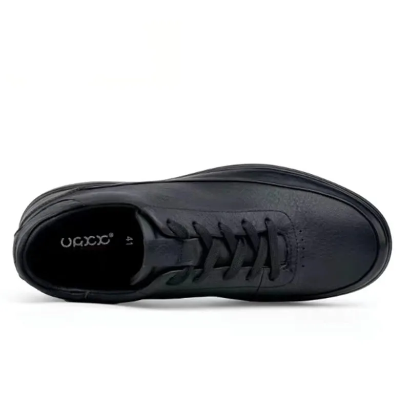 New Business Leisure Shoes Men Outdoor Hiking Running Lightweight Non Slip Sports Shoes Hiking Genuine leather Men's leather shoes anti slip shoes