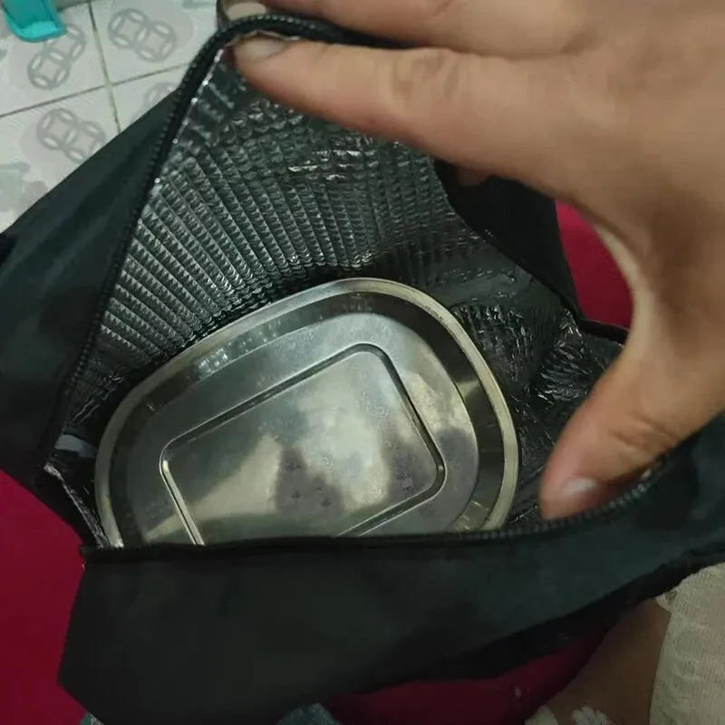 Portable Oxford Lunch Bags Fresh Cooler Pouch For Office Students Convenient Lunch Box Food Container Bag 5 Portable Oxford Lunch Bags Fresh Cooler Pouch For Office Students Convenient Lunch Box Food Container Bag 5