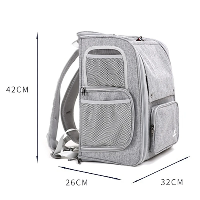 Title 14, Pet Cat Carrier Bag Breathable Portable Cat Bac...