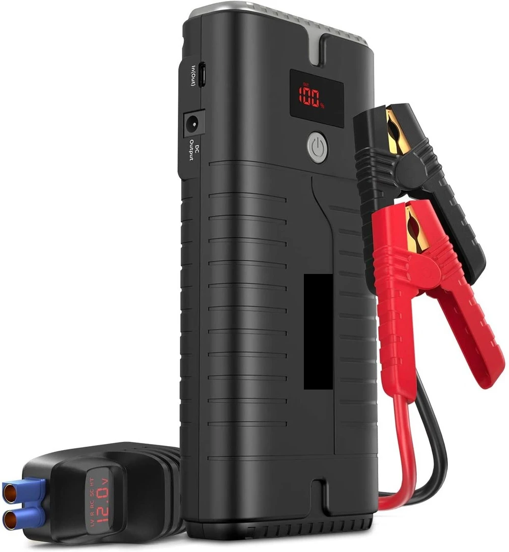 

2000A Peak 18000mAH (Up To 10L Gas Or 8L Diesel Engine) 12V Auto Battery Booster Portable Power Pack Portable Car Jump Starter