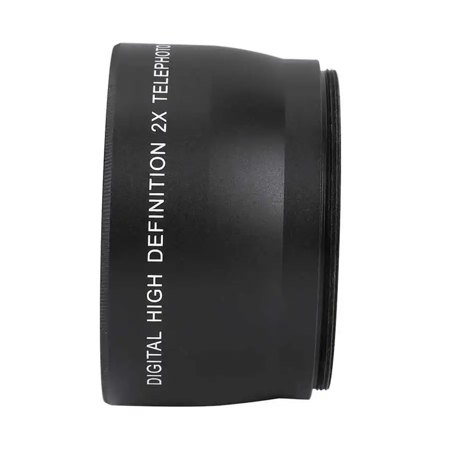 Lens of Camera 58MM 2X Magnification Universal Teleconverter Camera Lens For Cameras Accessory Camcorder