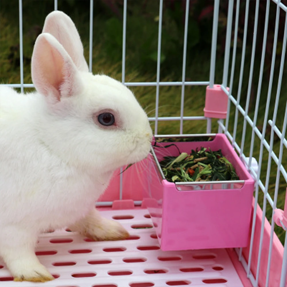 Licht historisch Zuidelijk Konijn Feeder Plastic Hamster Kom Kleine Dier Voerbak Vaste In Kooi  Chinchilla Voedsel Wastafel Voorkomen Beet Hamster Benodigdheden| | -  AliExpress