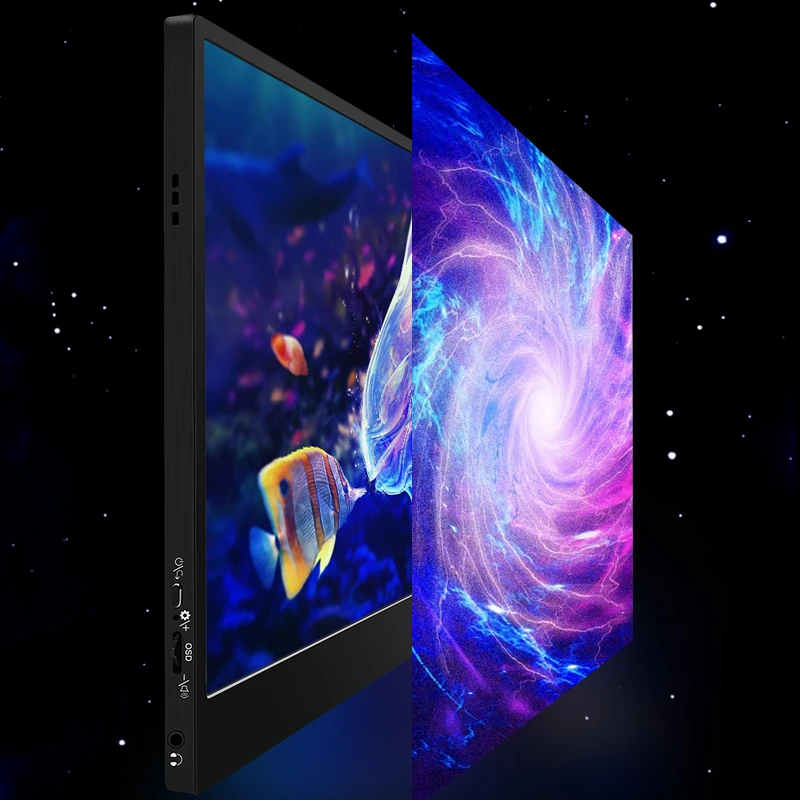 HGFRTEE 4K ޴ , ġ PS5  VESA  ִ HDR IPS ũ, SRGB  ͽټ ÷, 14 ġ 3840x2160 100%