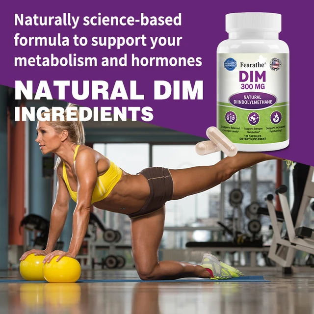 9121-c86f87.jpg DIM Supplements 300 mg, Black Pepper Extract, Maximum Strength, Metabolism Support, Relieve Menopausal Discomfort, 120 Capsules