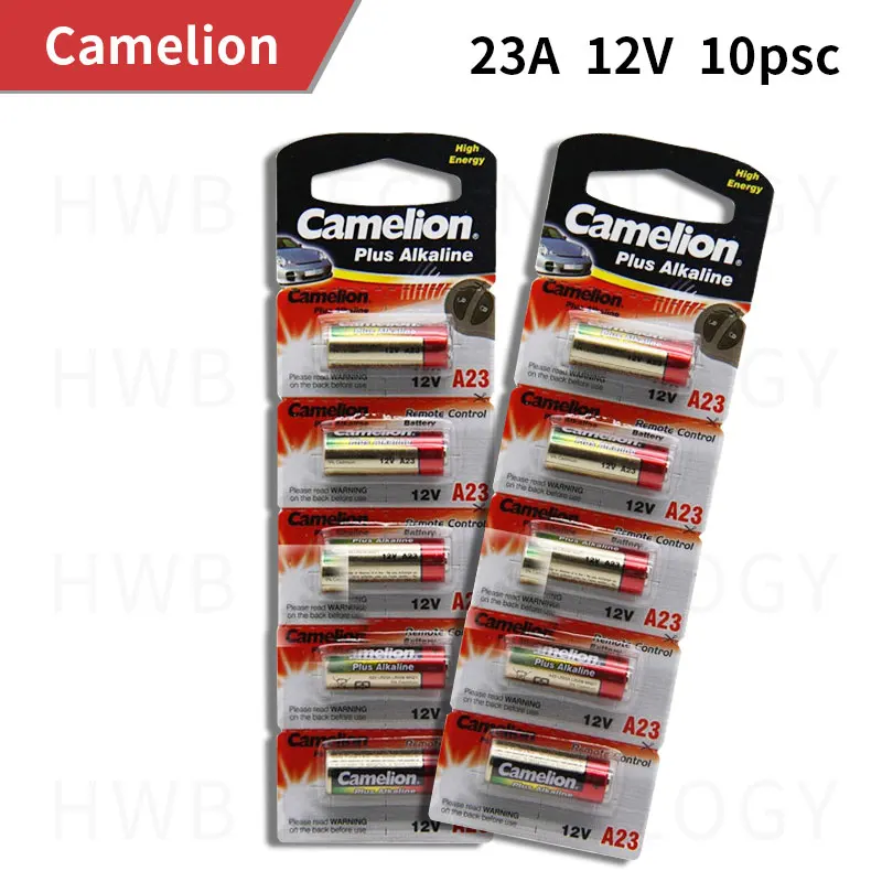 10pcs/lot 12V Camelion A23 23A Ultra Alkaline battery/alarm batteries alkaline battery disposable battery