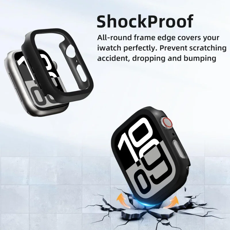 Durable Hollowed Protective Hard Case for Apple Watch Accessories