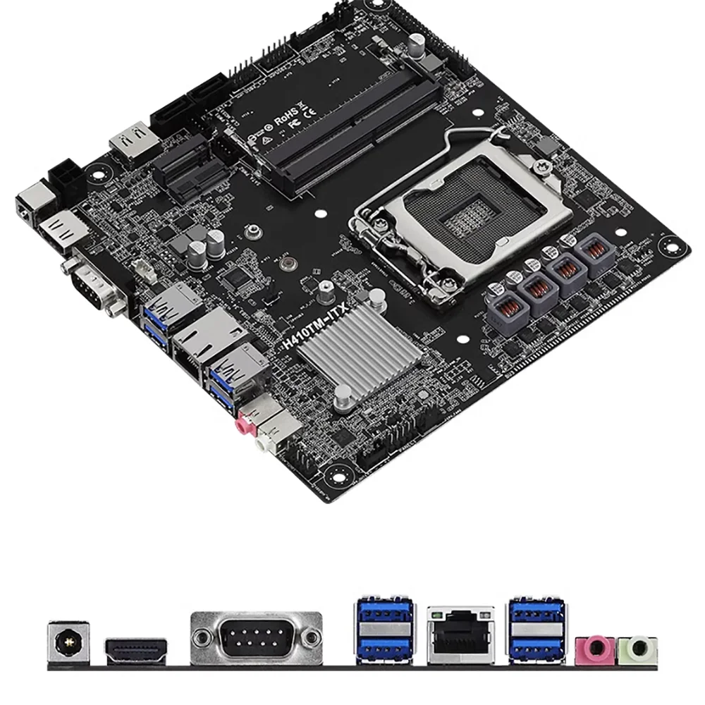 AS-ROCK Thin-Mini-iTX 마더보드 H410TM-ITX용