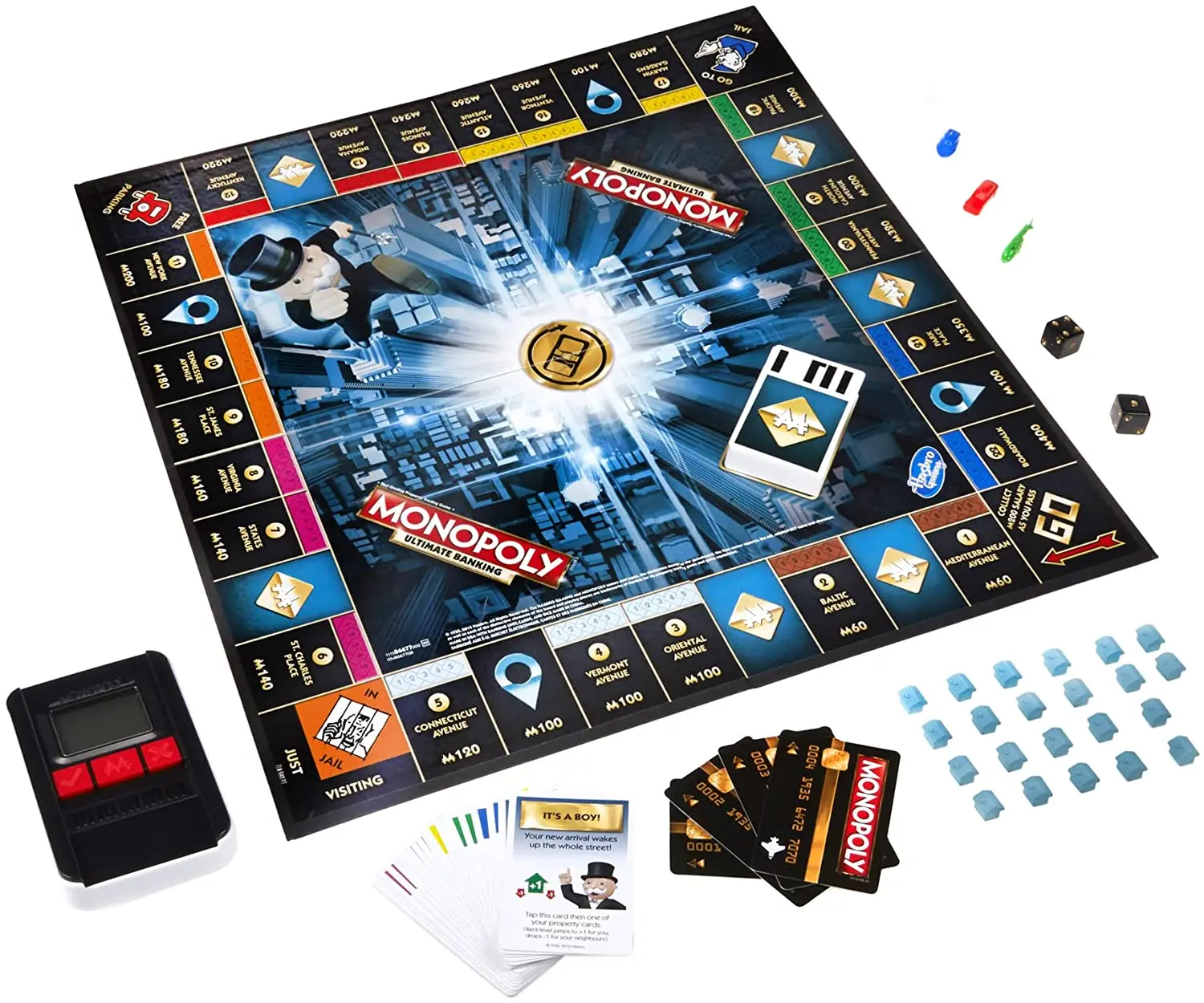 Monopoly Zapped : jeu de Société Famille interactif avec iPad, Monopoly