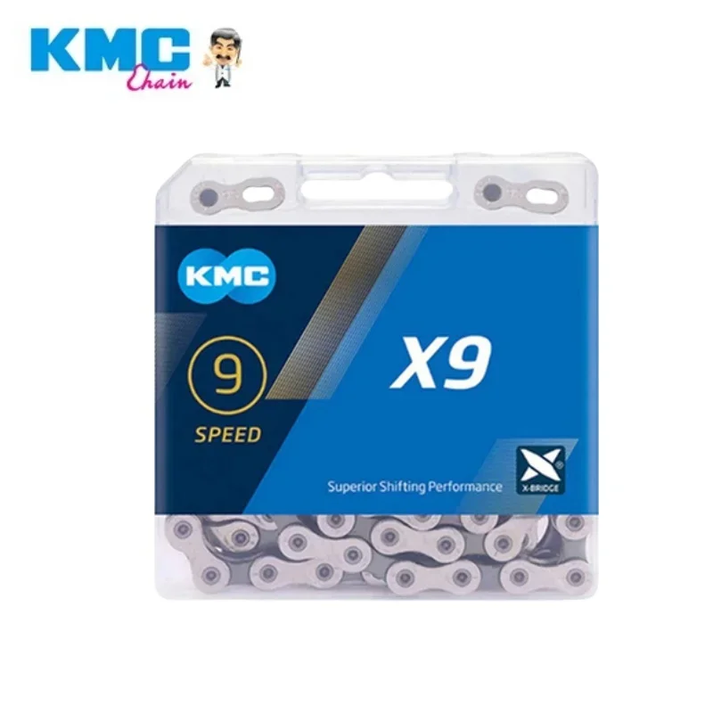 Bicycle Chain KMC X8 X9 X10 X11 X12 Color SL Road/MTB 8v 9v 10v 11v 12v 118L 126L Quick-Link For SHIMANO SRAM