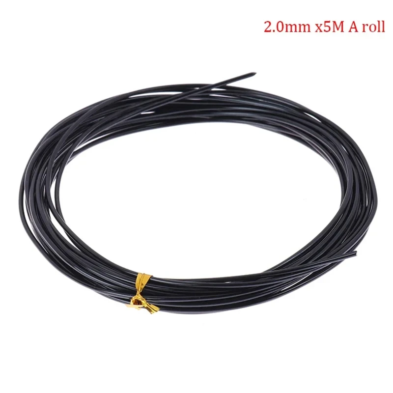 Description Picture 4 of item5m Bonsai Wire Plant Support Anodized Aluminum Bonsai Training Wire For Plant Shapes Garden Accessories 5 Sizes 1/1.5/2/2.5/3 Mm