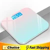 Gradient Color Intelligent LCD Electronic Scale Digital Display Glass Weight Scale Balance Body Electronic Scale For Weight Meas 1