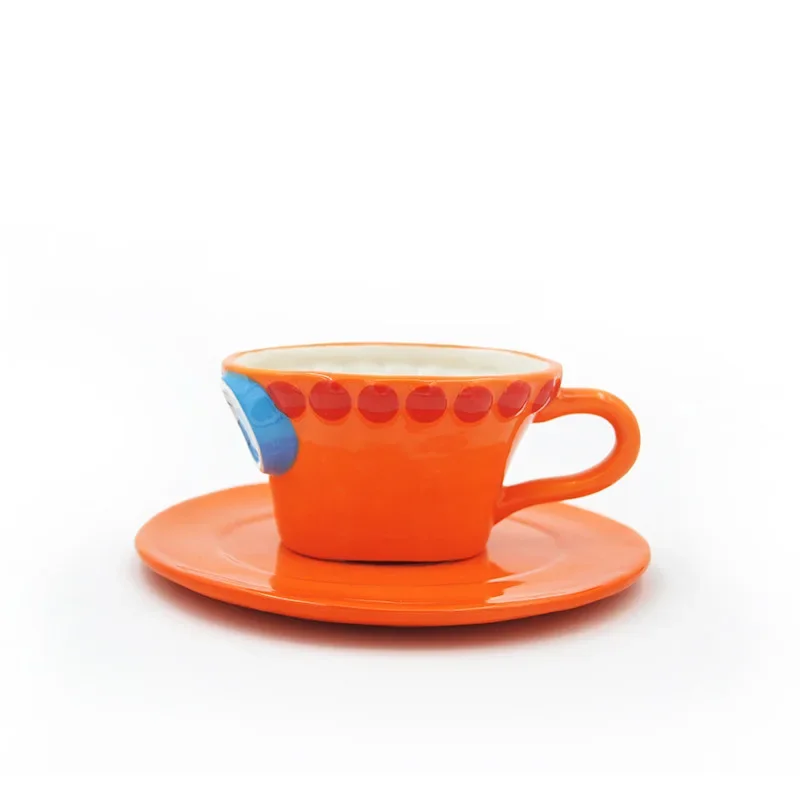 thumbnail image 1 of Taza de cerámica de Anime One Piece Monkey D. Luffy Tony Tony Chopper Portgas D. Ace Chopper Sabo Taza de escritorio de oficina Taza de café Regalo para niña, 1 of 5