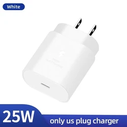 SAMSUNG Super Fast Charging 45W PD Type C Power Adapter - White 25w US Plug