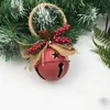 Retro bells Christmas decorations made of rusty bells pendant iron Christmas bell doorknob decoration Christmas tree ornaments 1